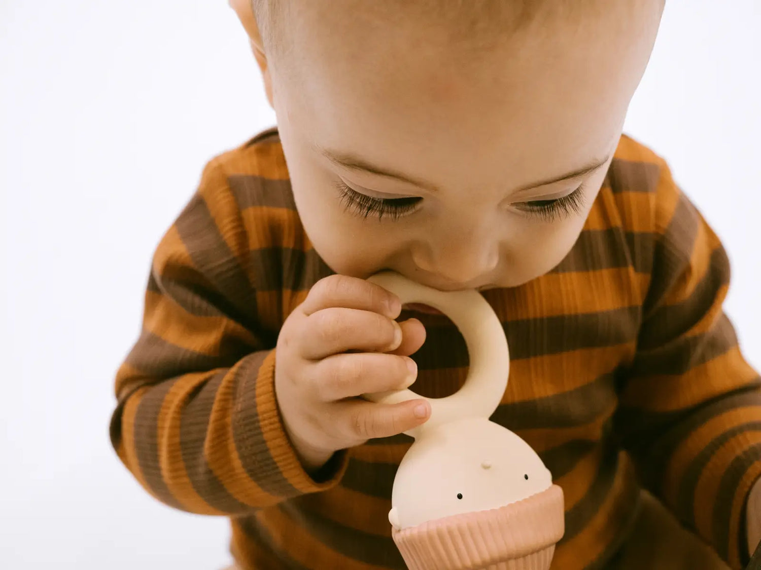 Gommu Ring Baby in vanille