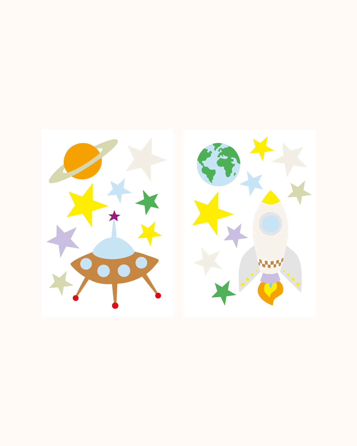 Reflektierendes Sticker Set Rocket Power
