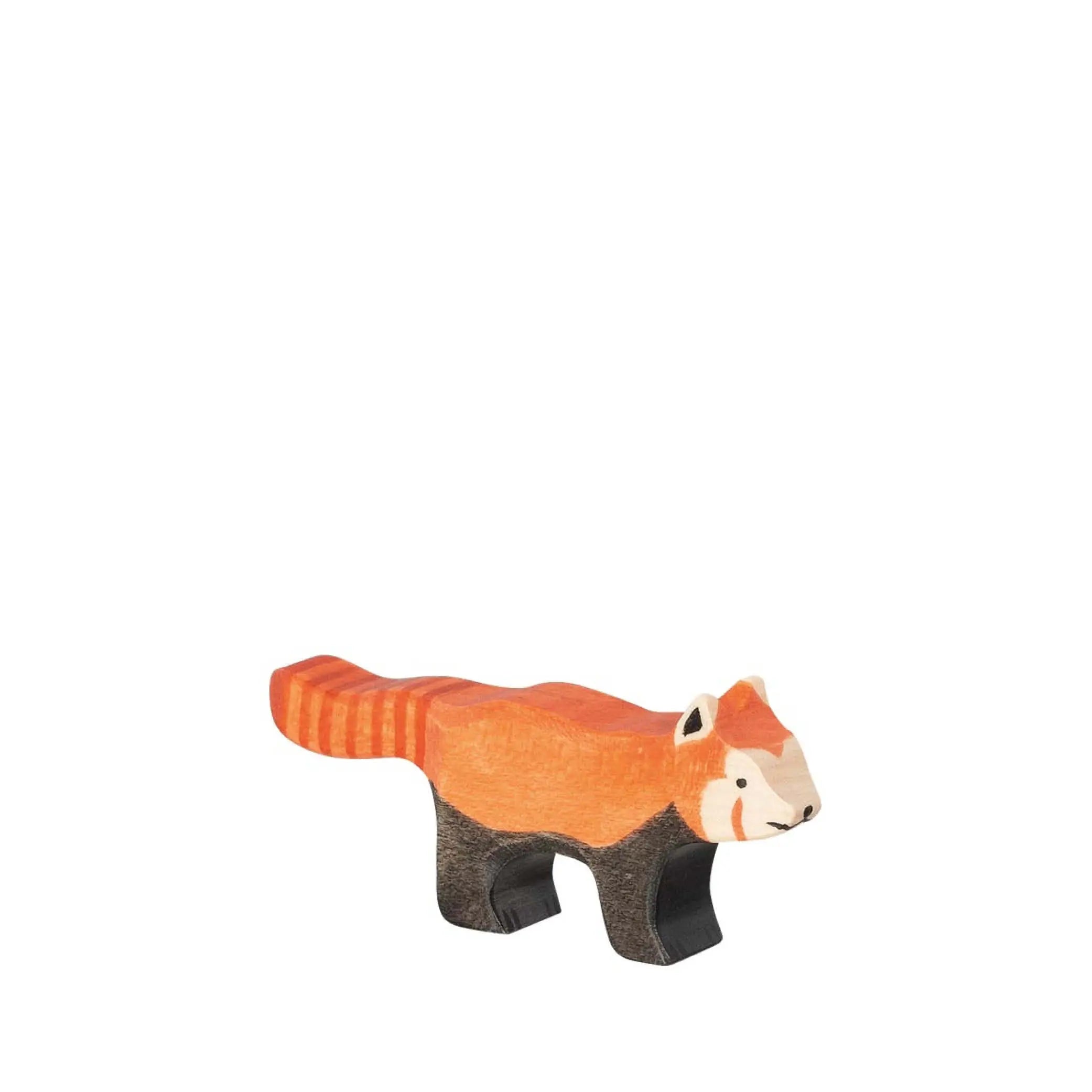 Wooden Figure red Panda
