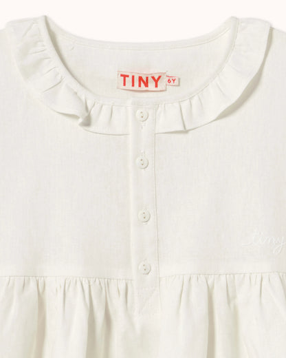 Stripes Frilled Dress