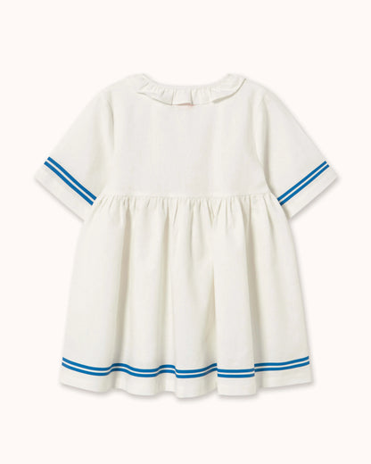 Stripes Frilled Dress