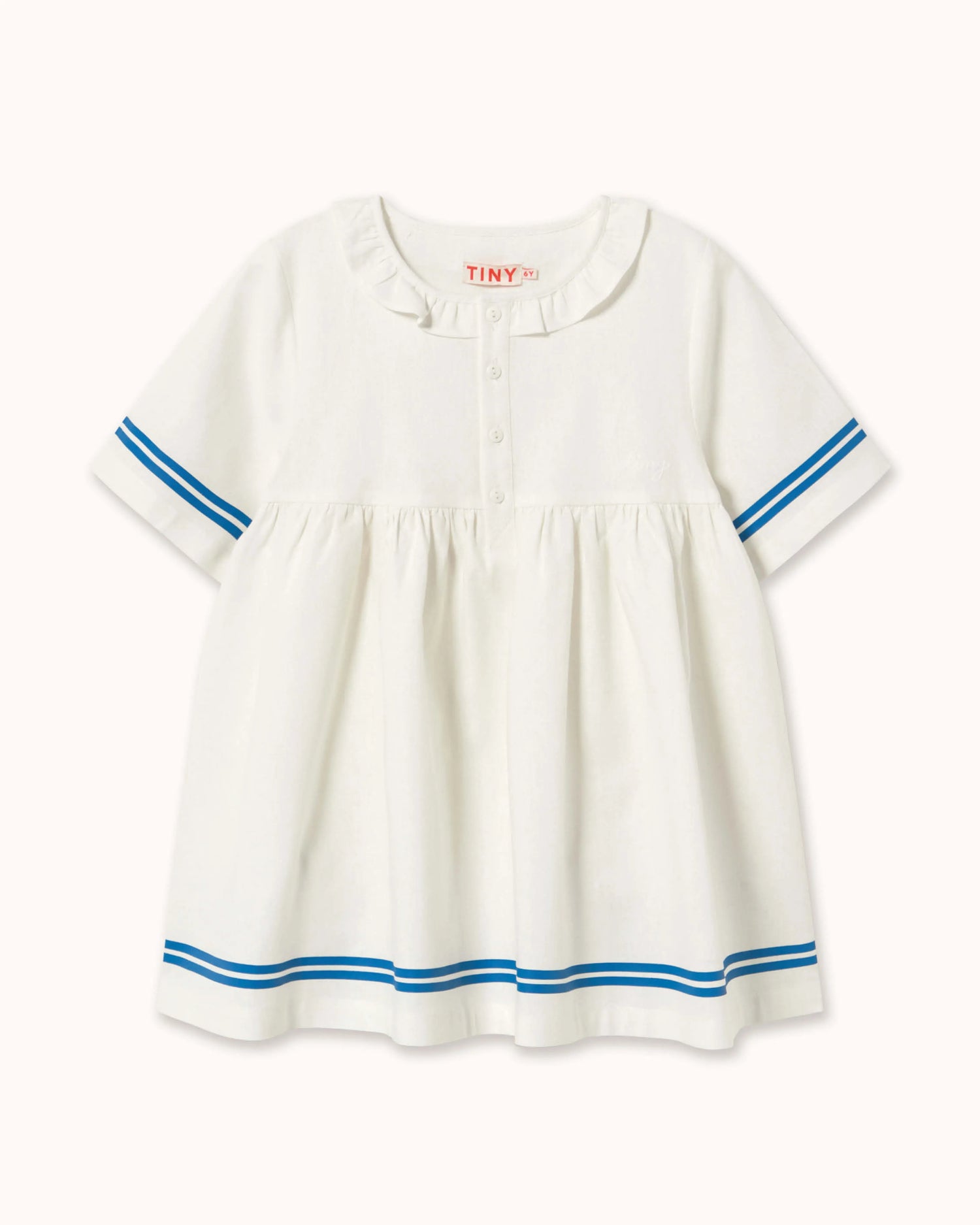 Stripes Frilled Dress