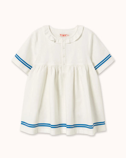 Stripes Frilled Dress