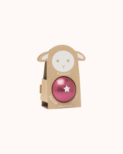 Sheep Ball in dark pink