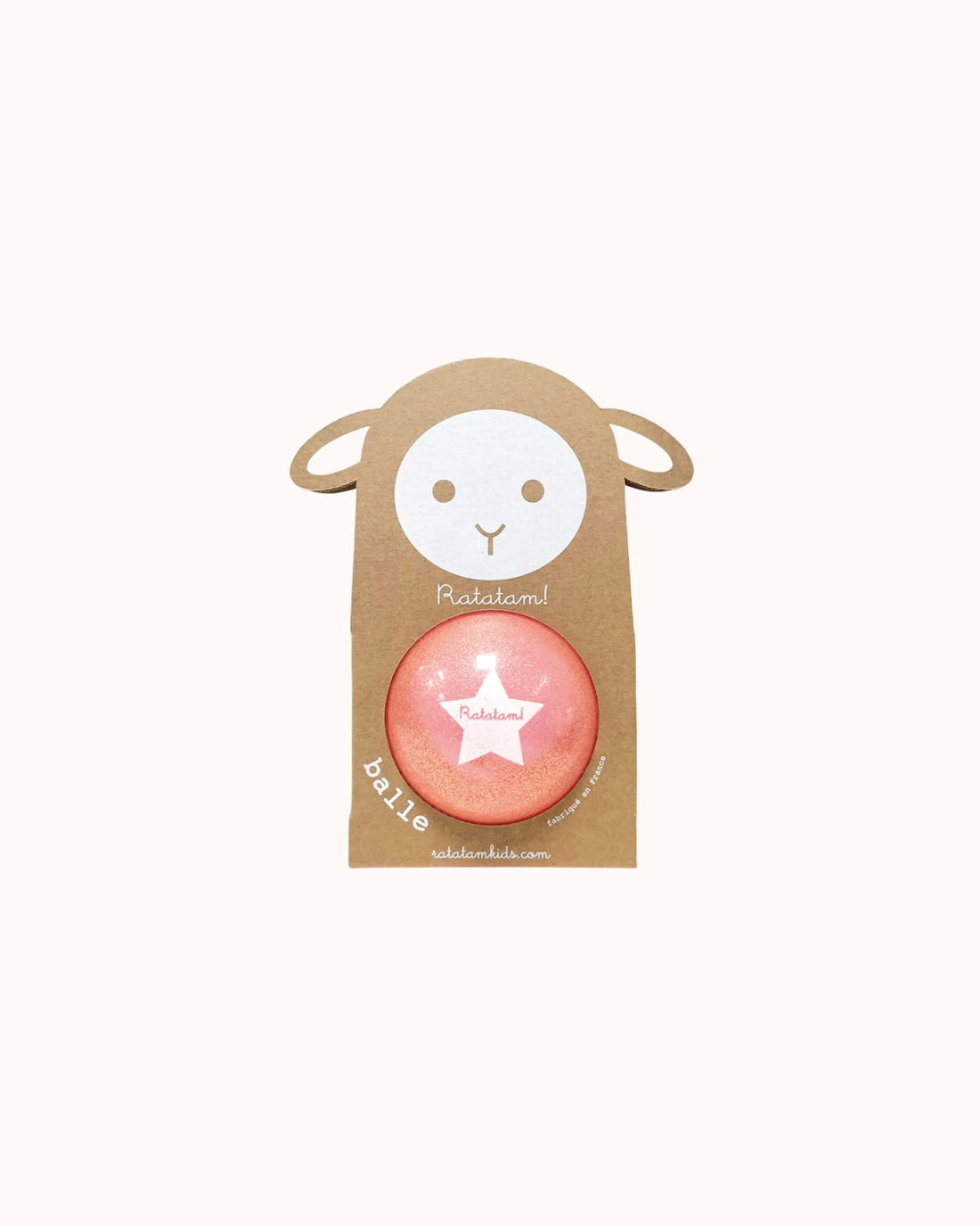 Schaf Ball in pink