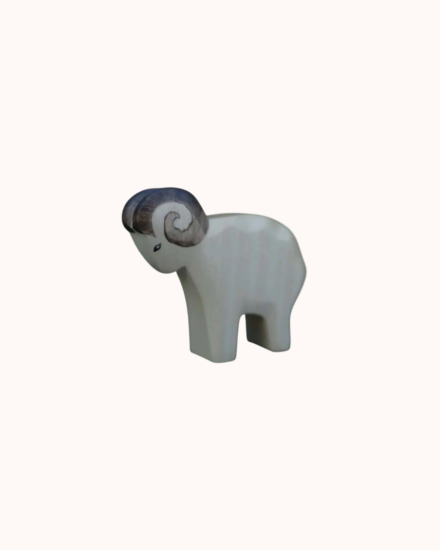 Holzfigur Schafbock