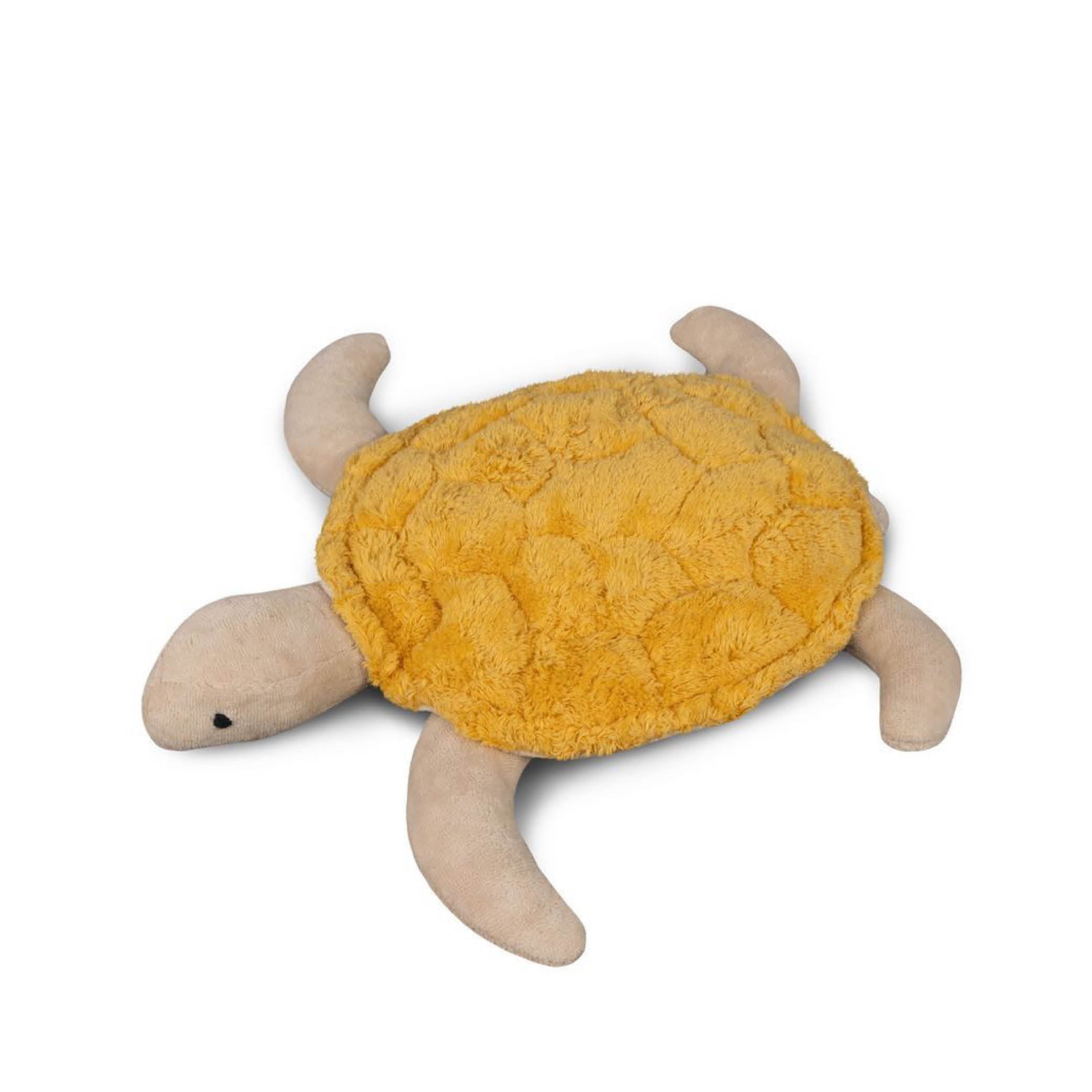 Coussin chauffant Tortue jaune