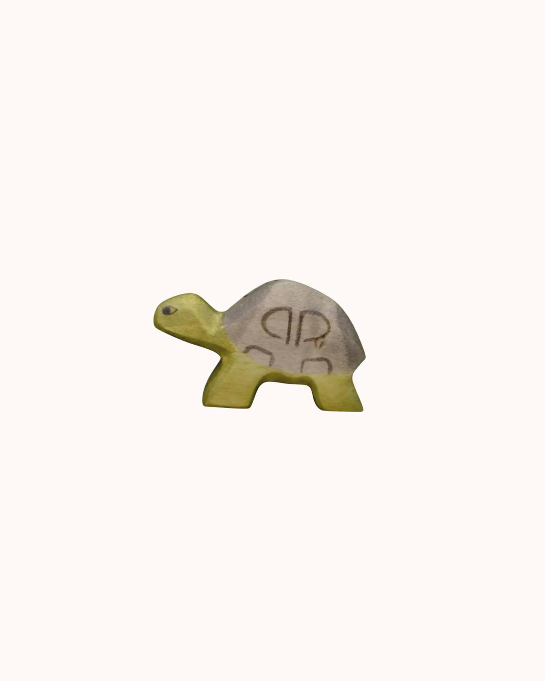 Holzfigur kleine Schildkröte