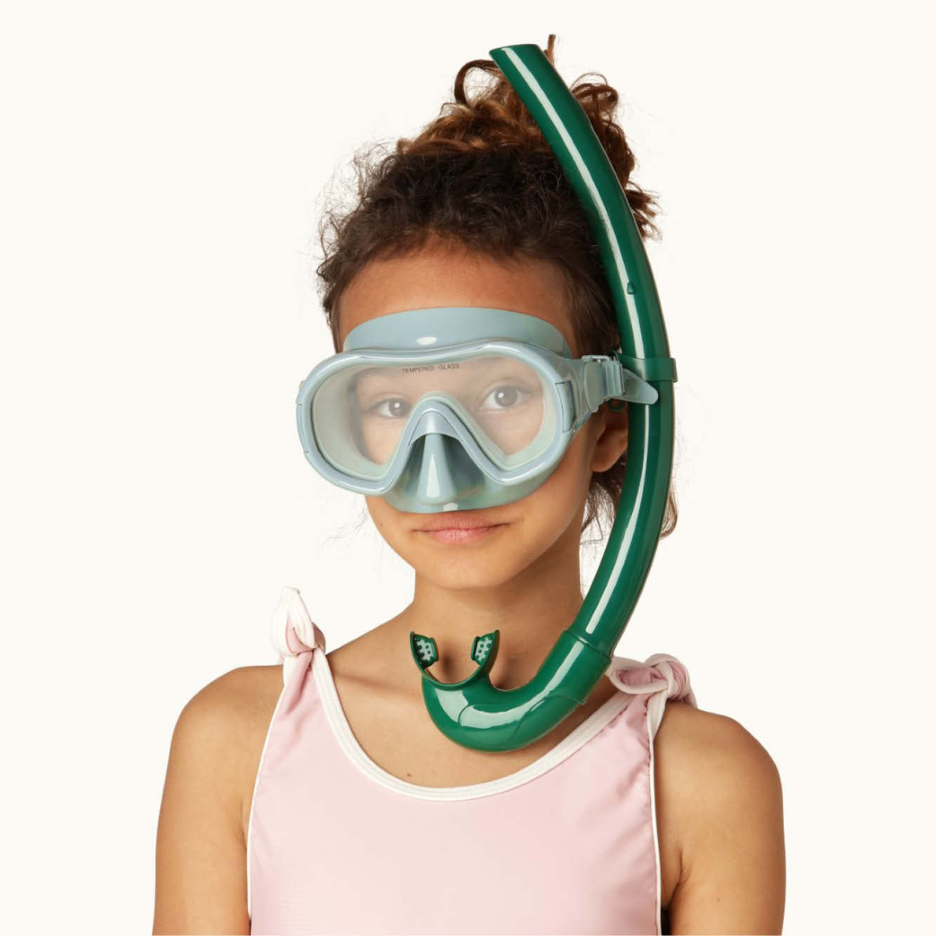 Snorkel Set Betty in calile/oxford green