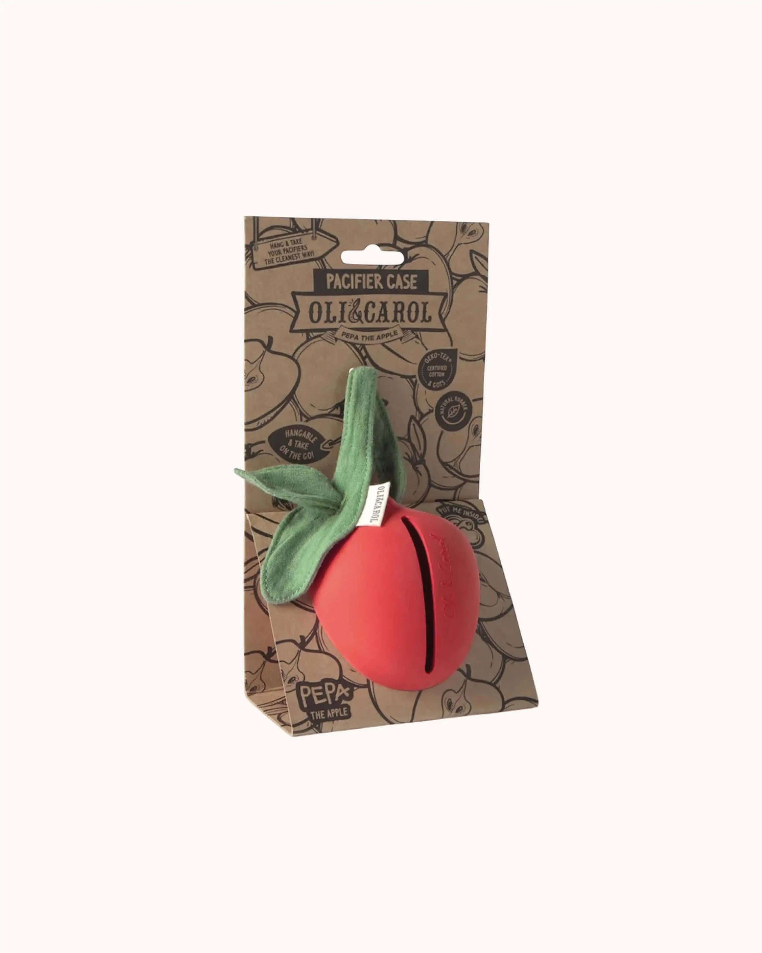 Pepa der Apfel Schnuller Case