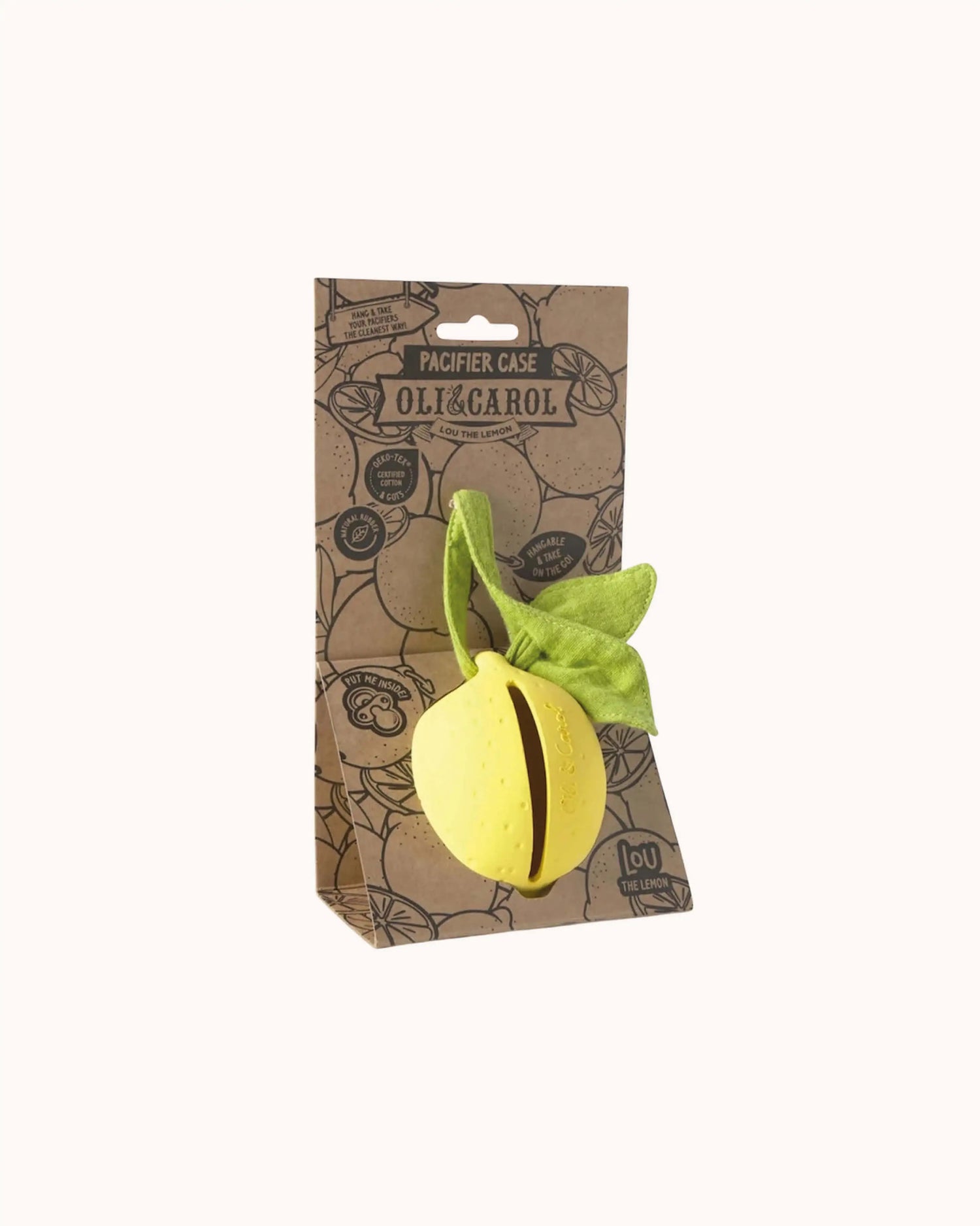 Lou the Lemon Pacifier Case