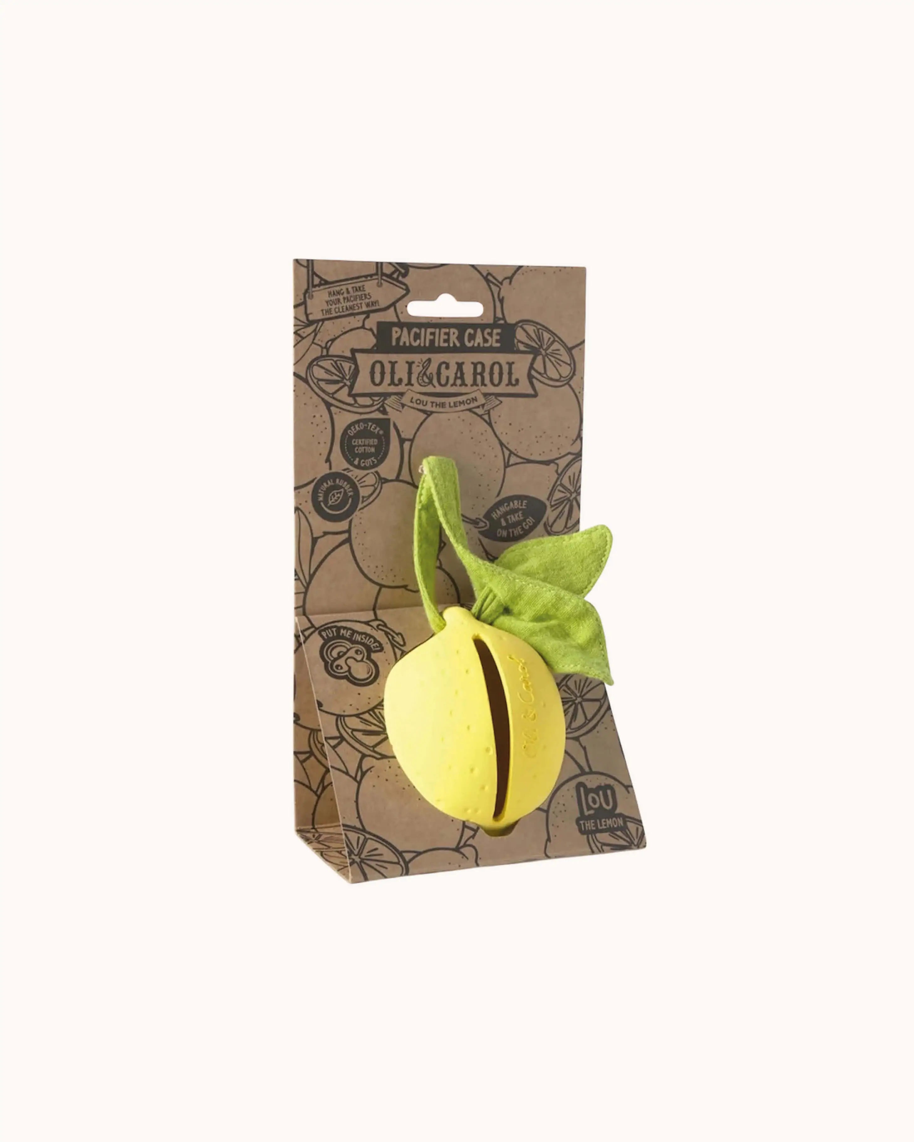 Lou the Lemon Pacifier Case