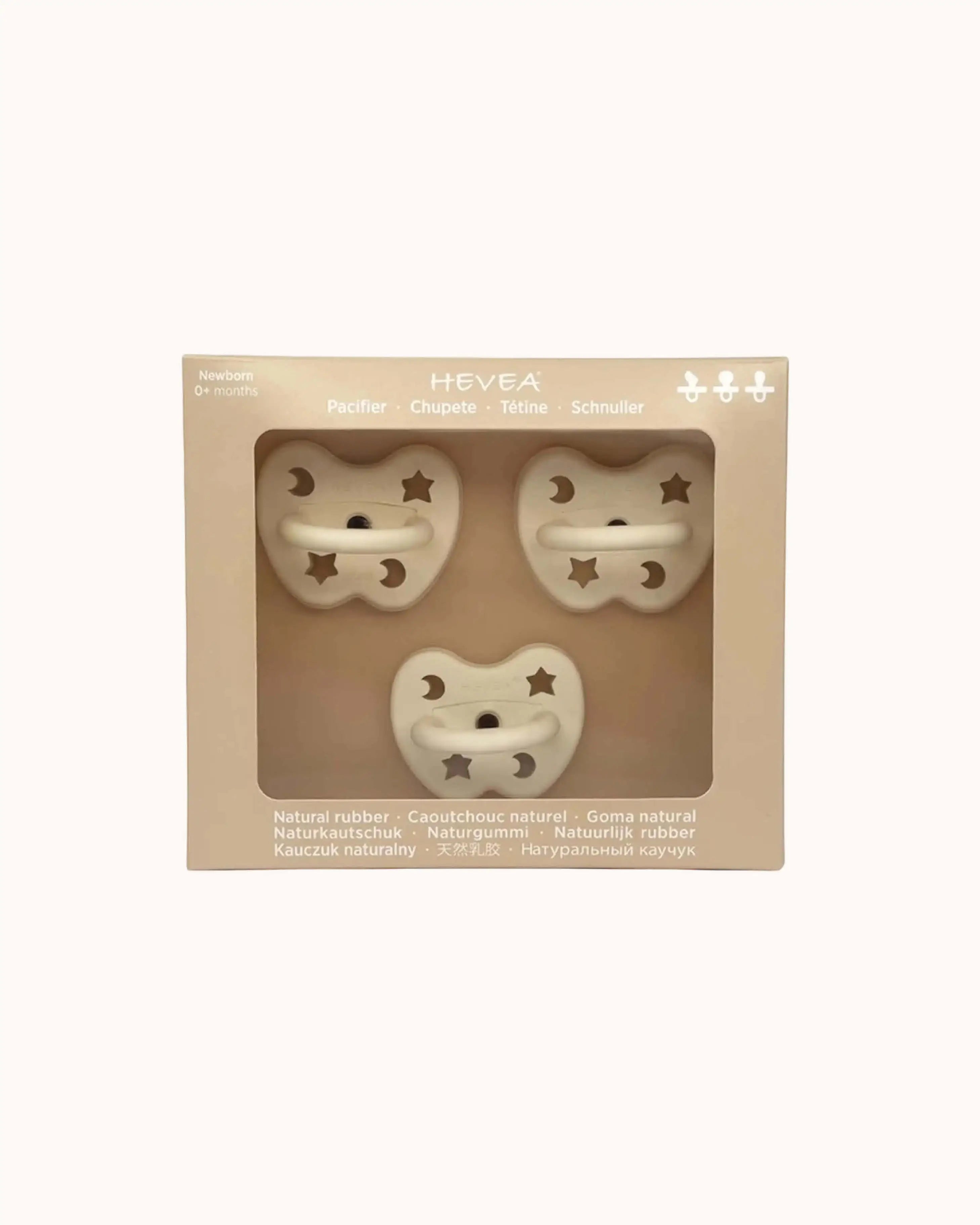 Schnuller Set in milky white