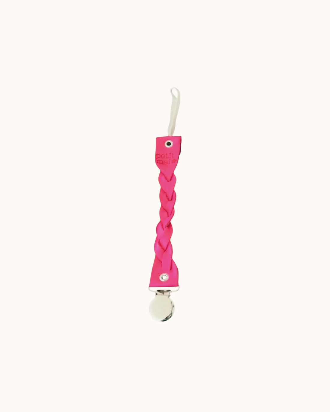 Pacifier Strap Braid in pink