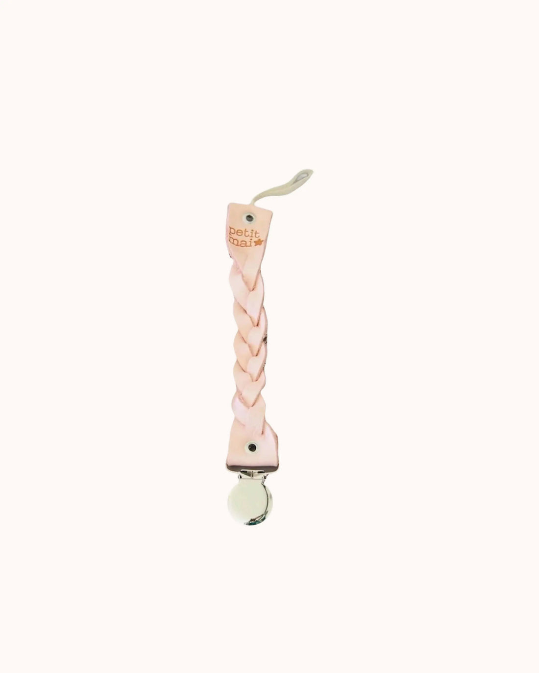 Pacifier Strap Braid in rose