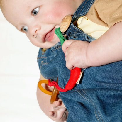 Schnullerkette Charly die Chili