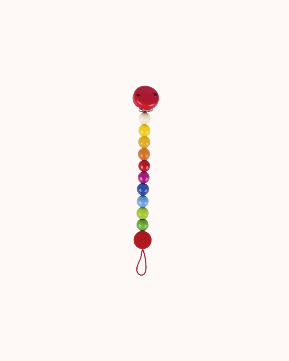 Schnullerkette Regenbogen
