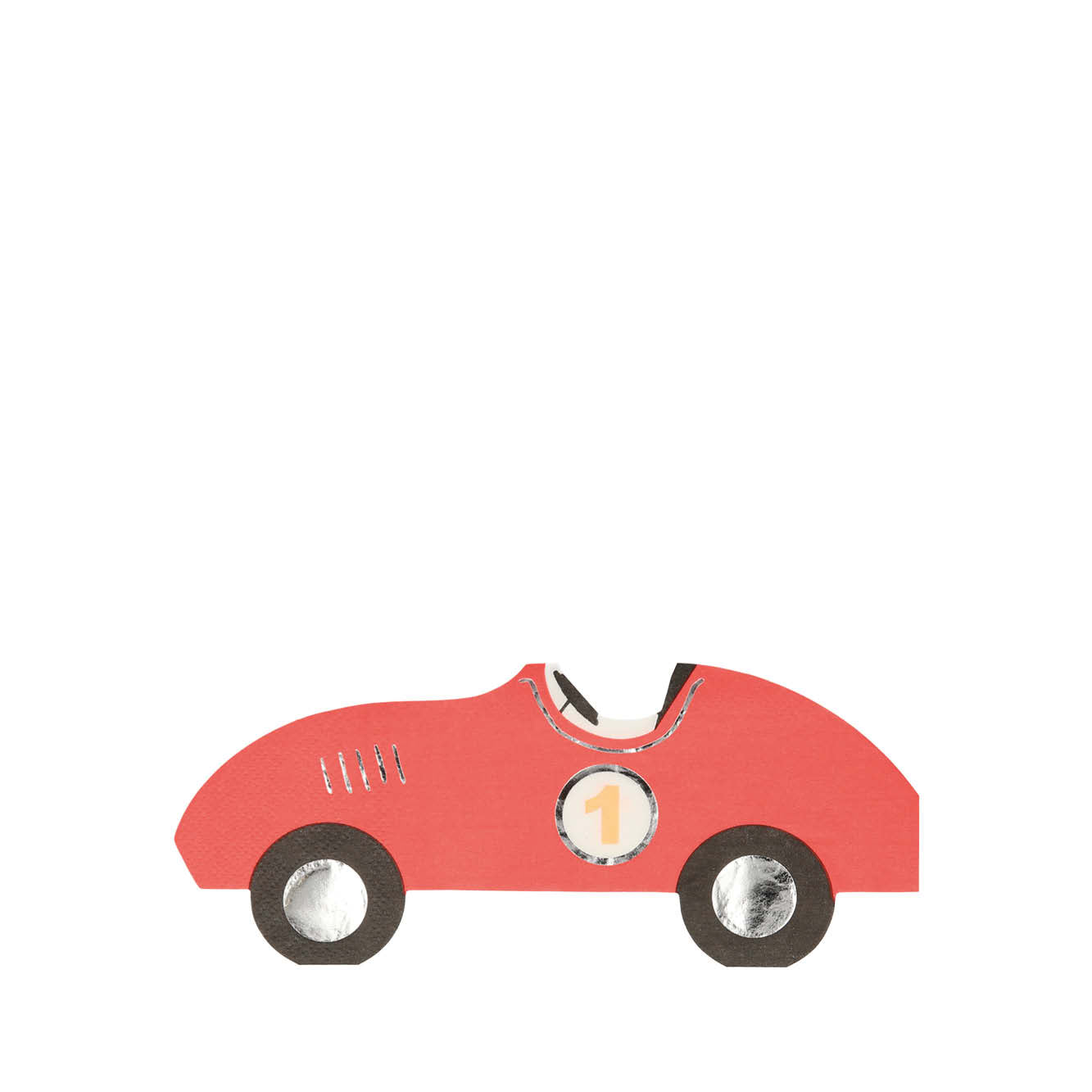 Set of 16, Race Car Paper Napkins