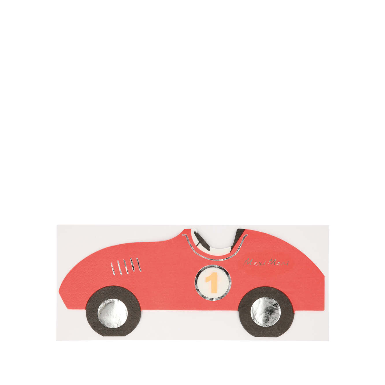 Set of 16, Race Car Paper Napkins