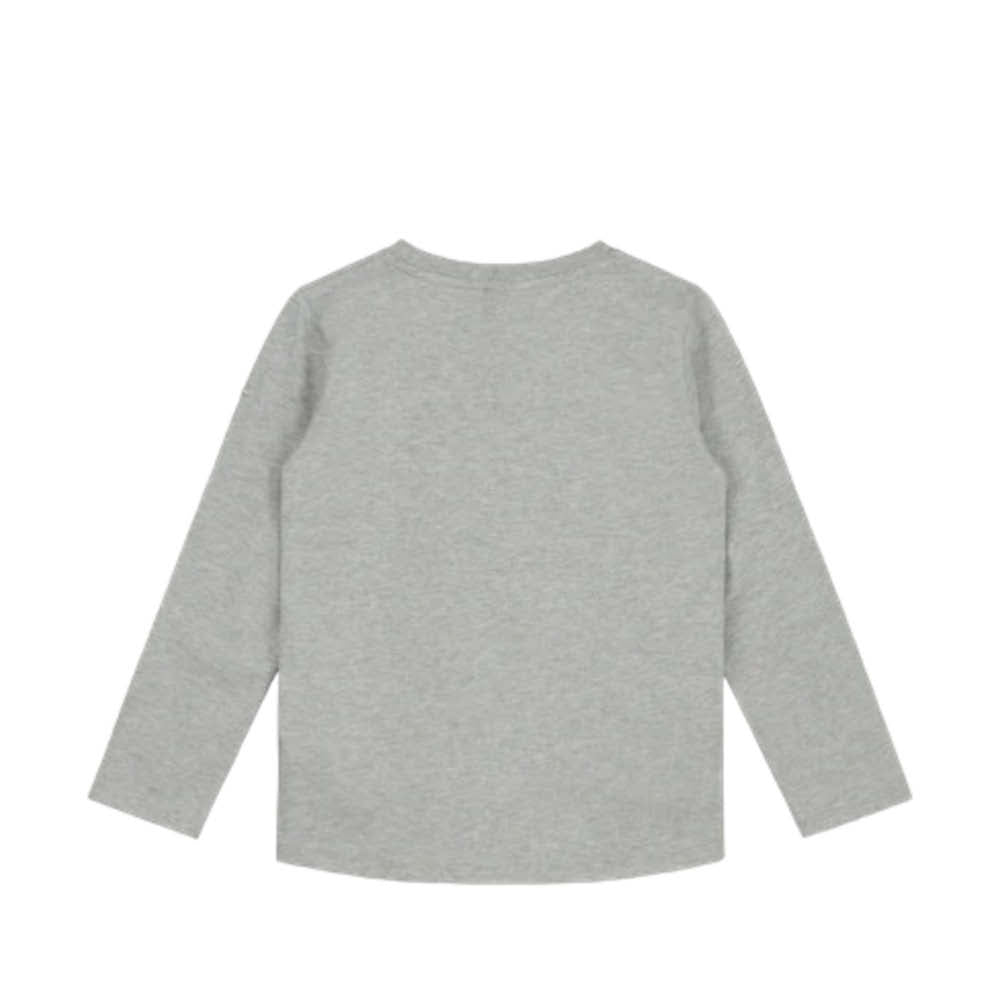 Langärmliges T-Shirt in grey melange