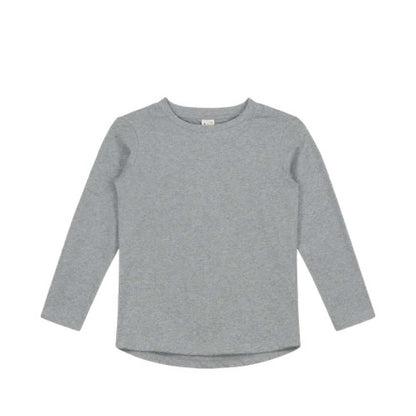 Langärmliges T-Shirt in grey melange