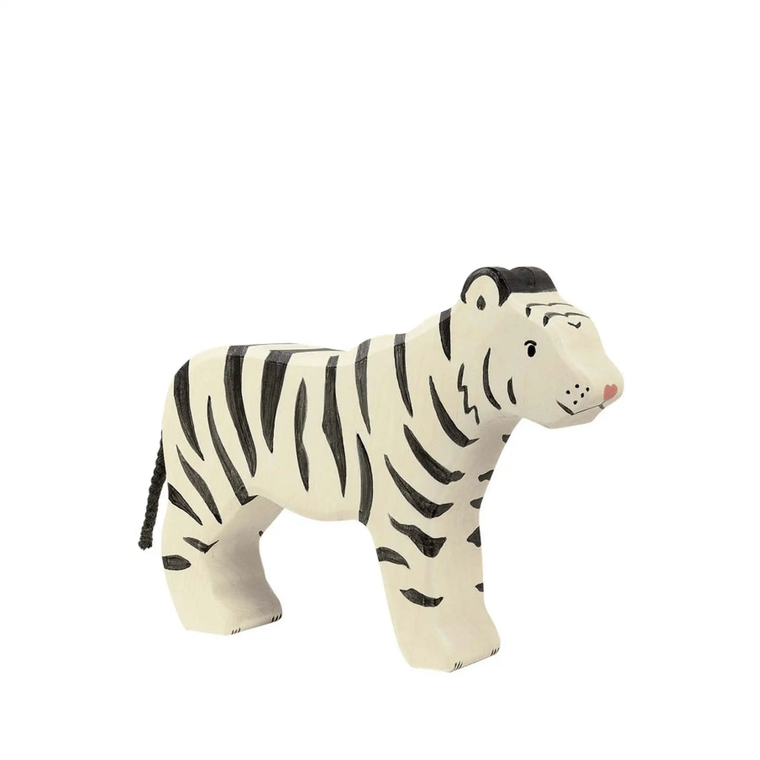 Wooden Figure Siberian Tiger