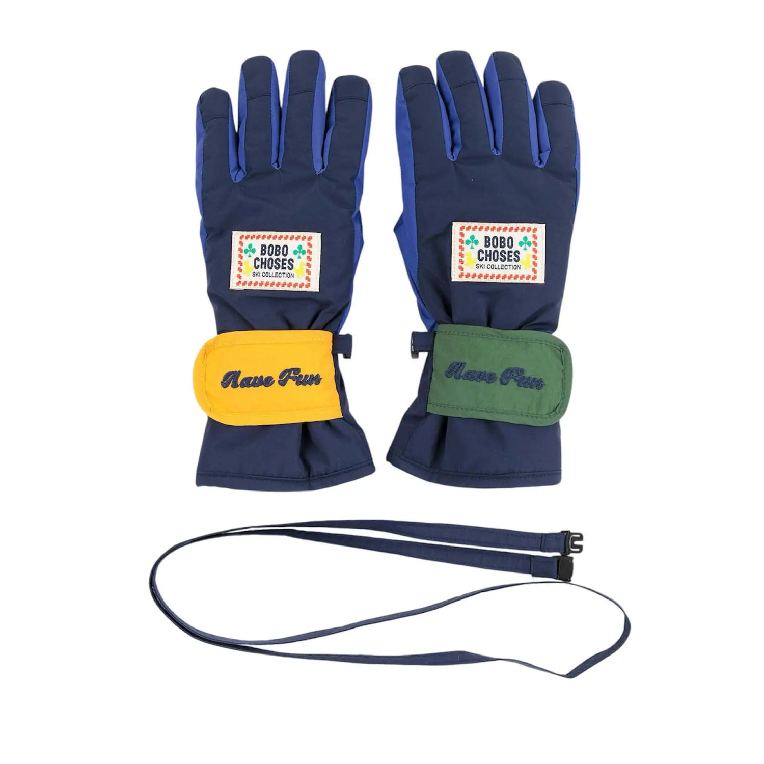 Ski Handschuhe in blau