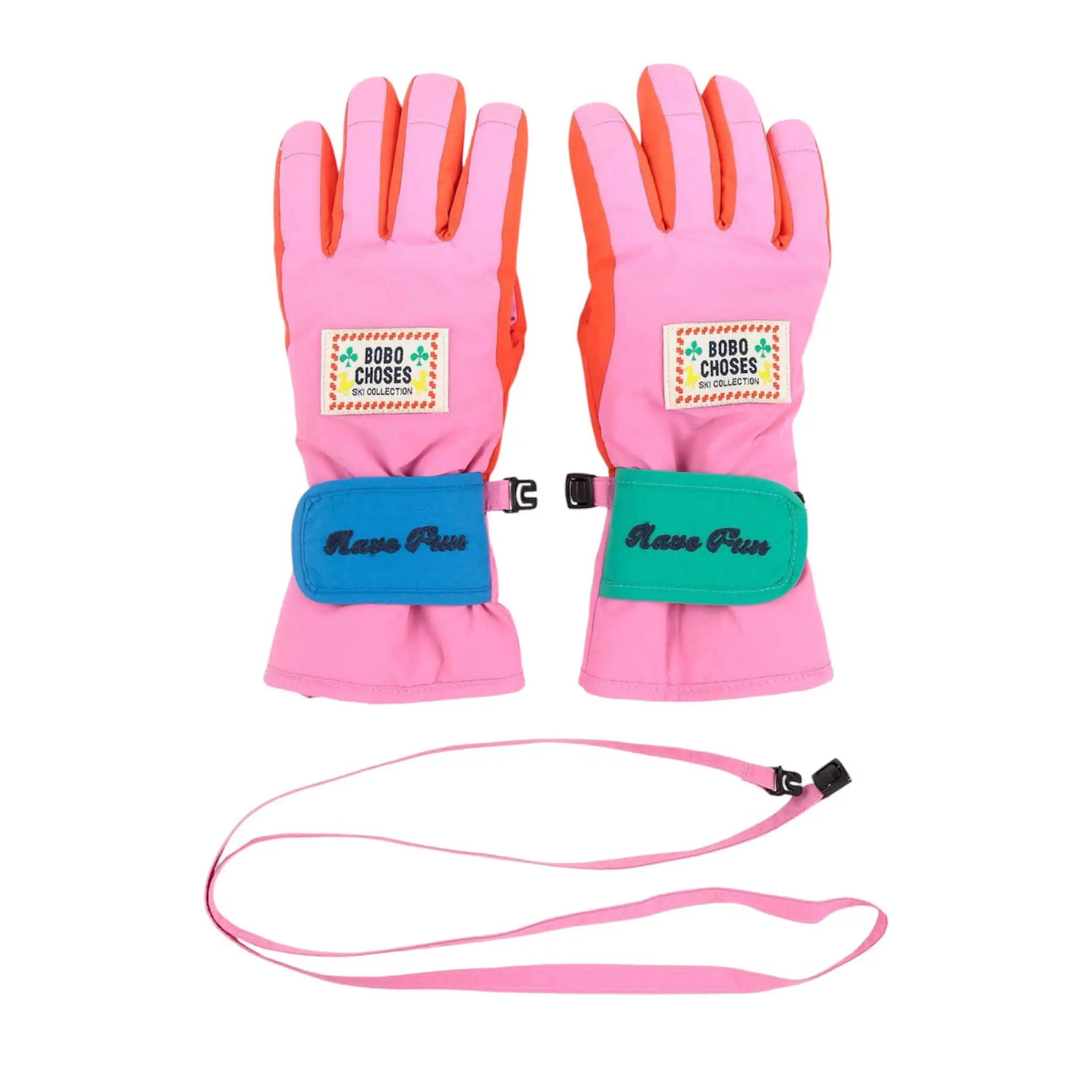Ski Handschuhe in rosa