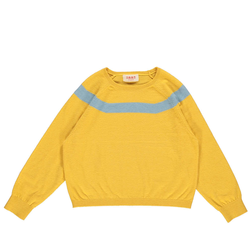 Pullover Smart in gelb/hellblau