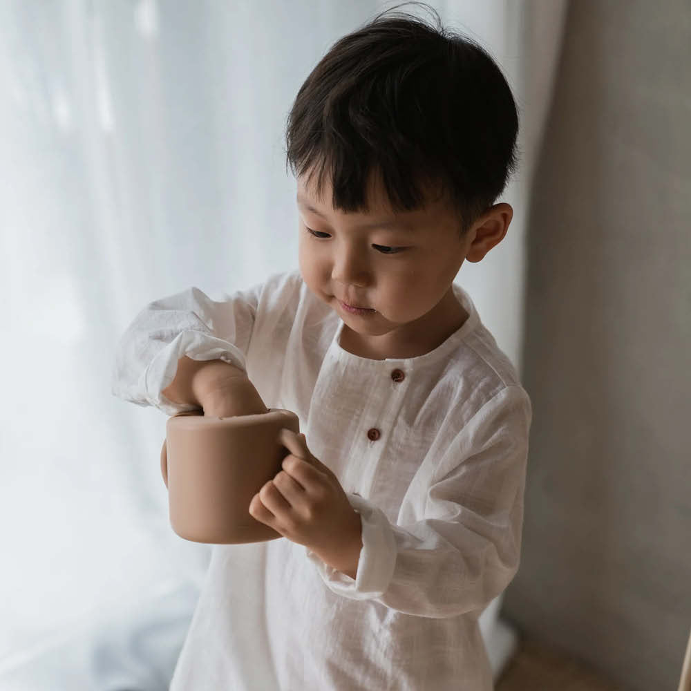 Snack Cup in powder blue