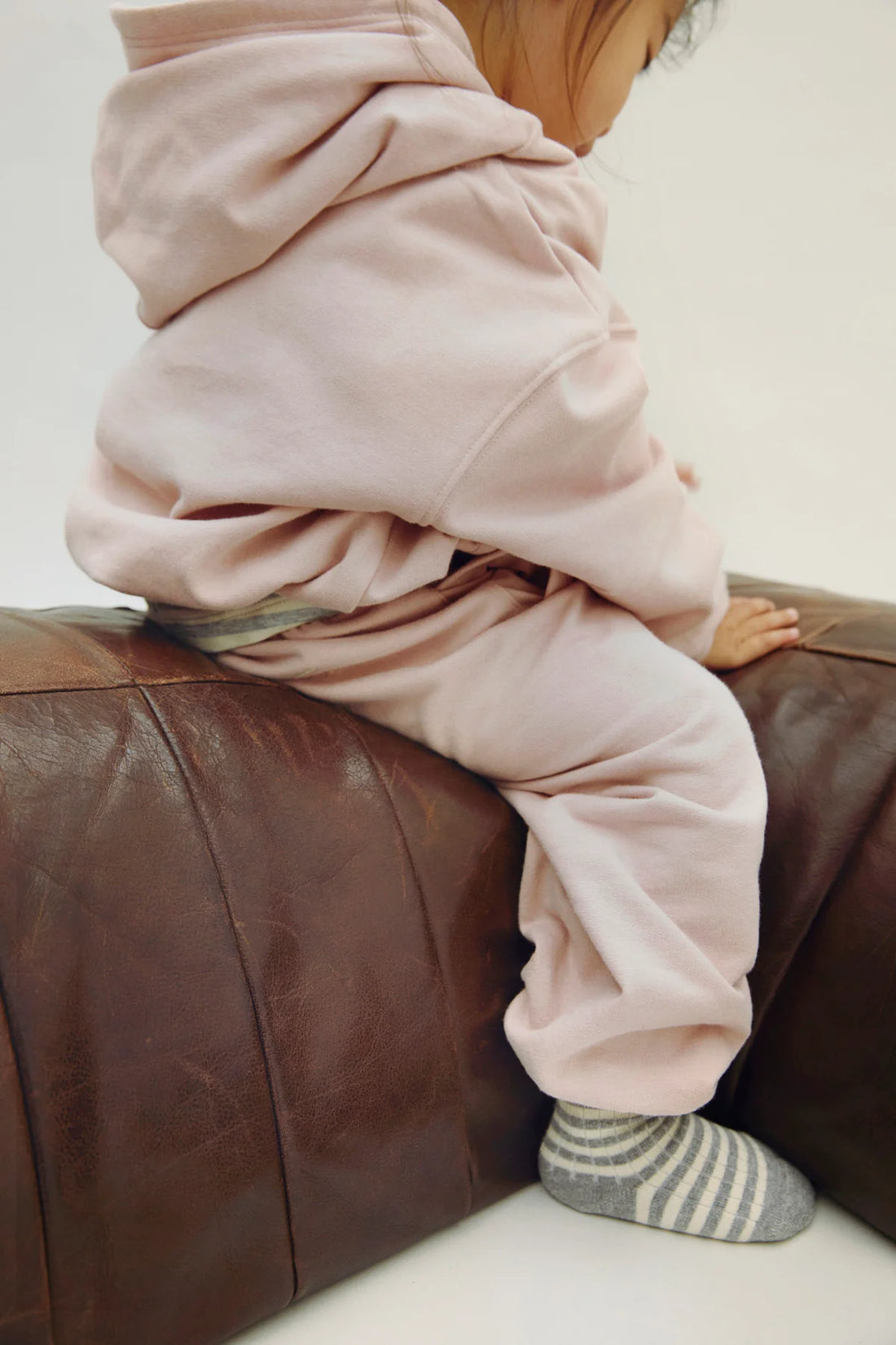 Gerippte Socken in grey melange/cream - 2er Set