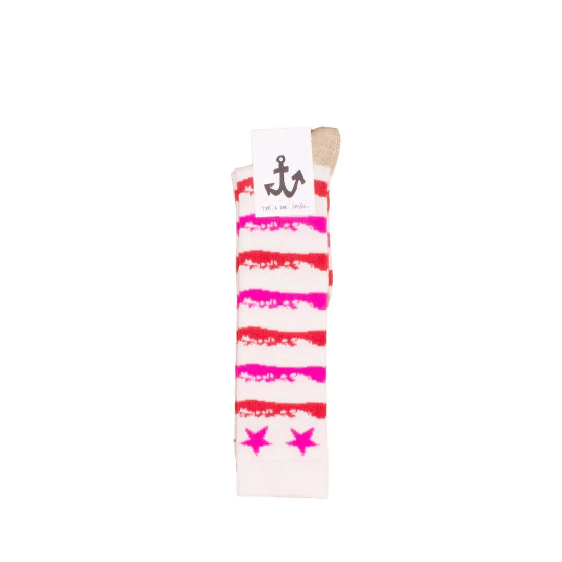 Socks Pink Stars/Stripes