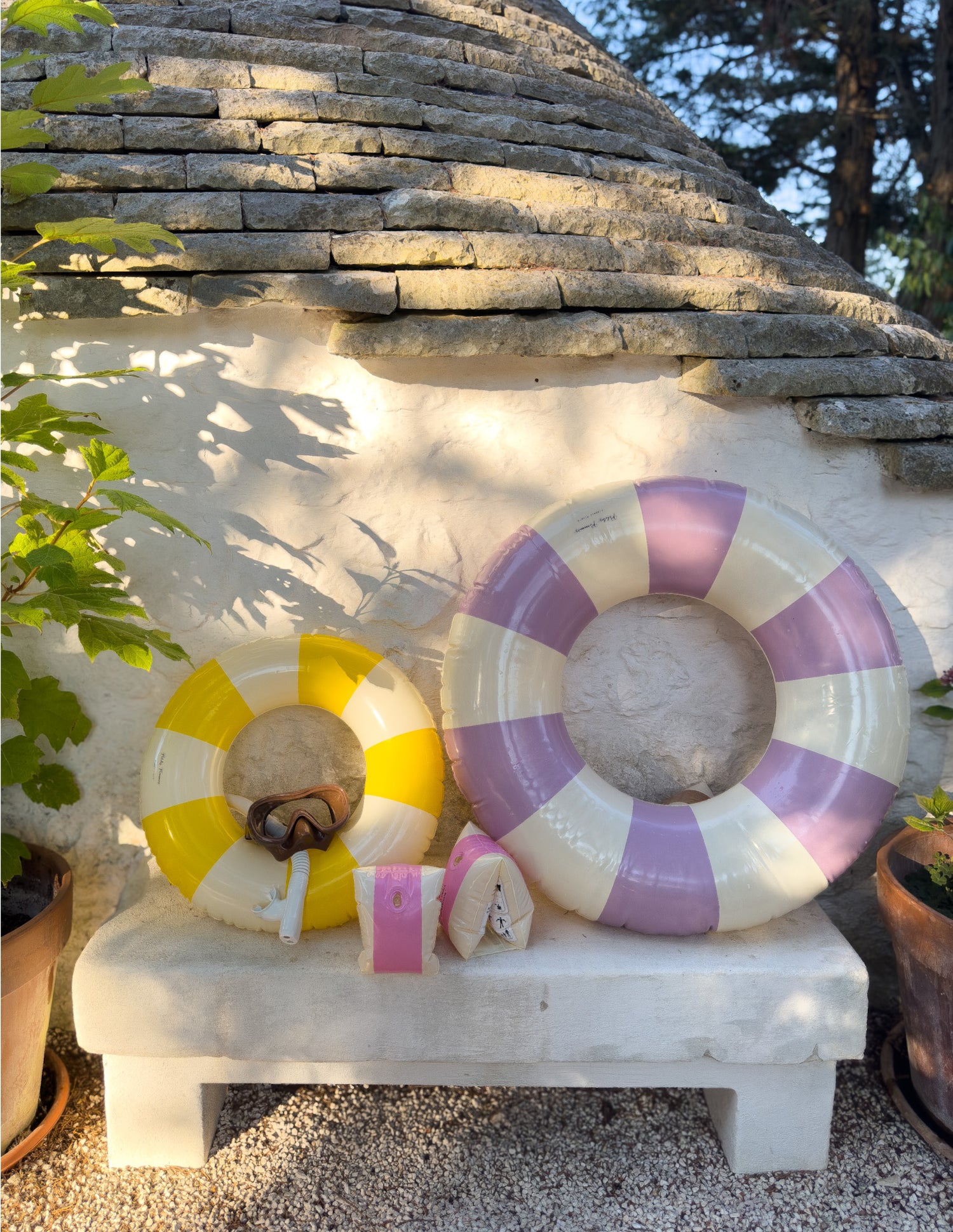 Swim Ring Sally in violet