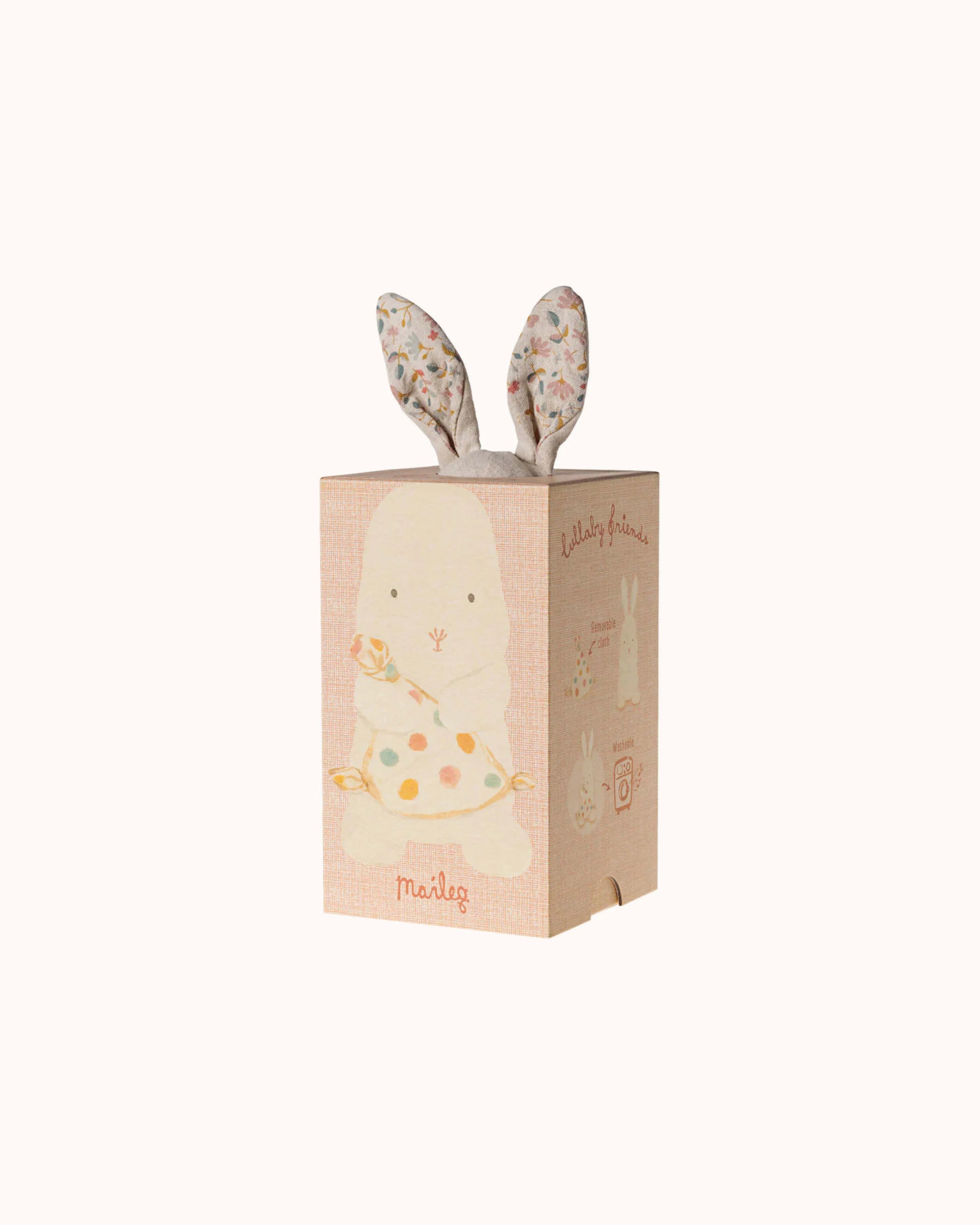 Lullaby Friends Music Box white Bunny