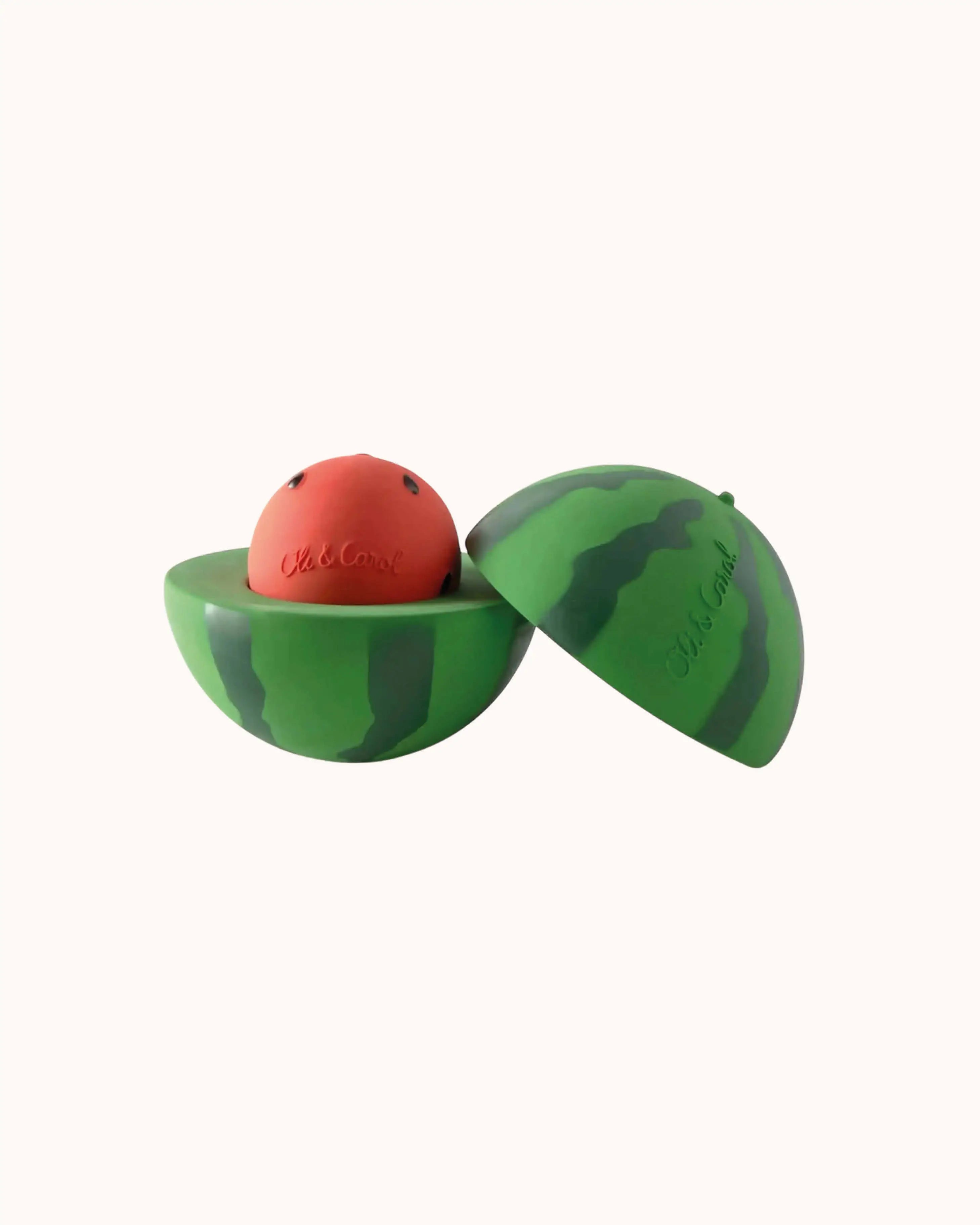 Stapelspiel &amp; Rasselball Wassermelone
