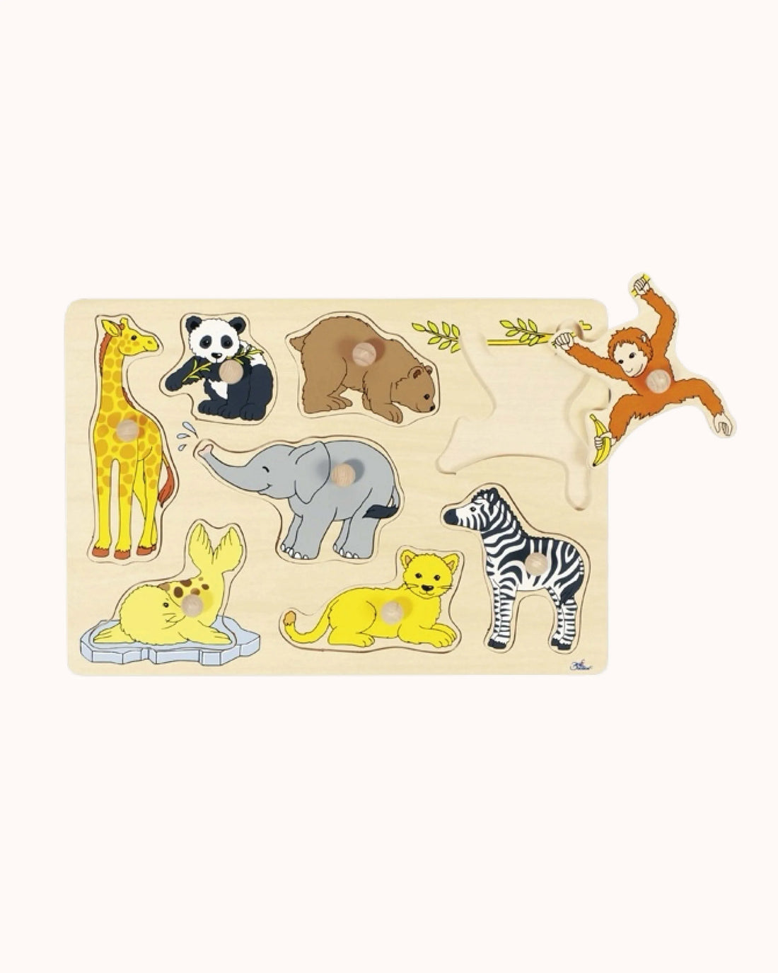 Steckpuzzle Tierkinder