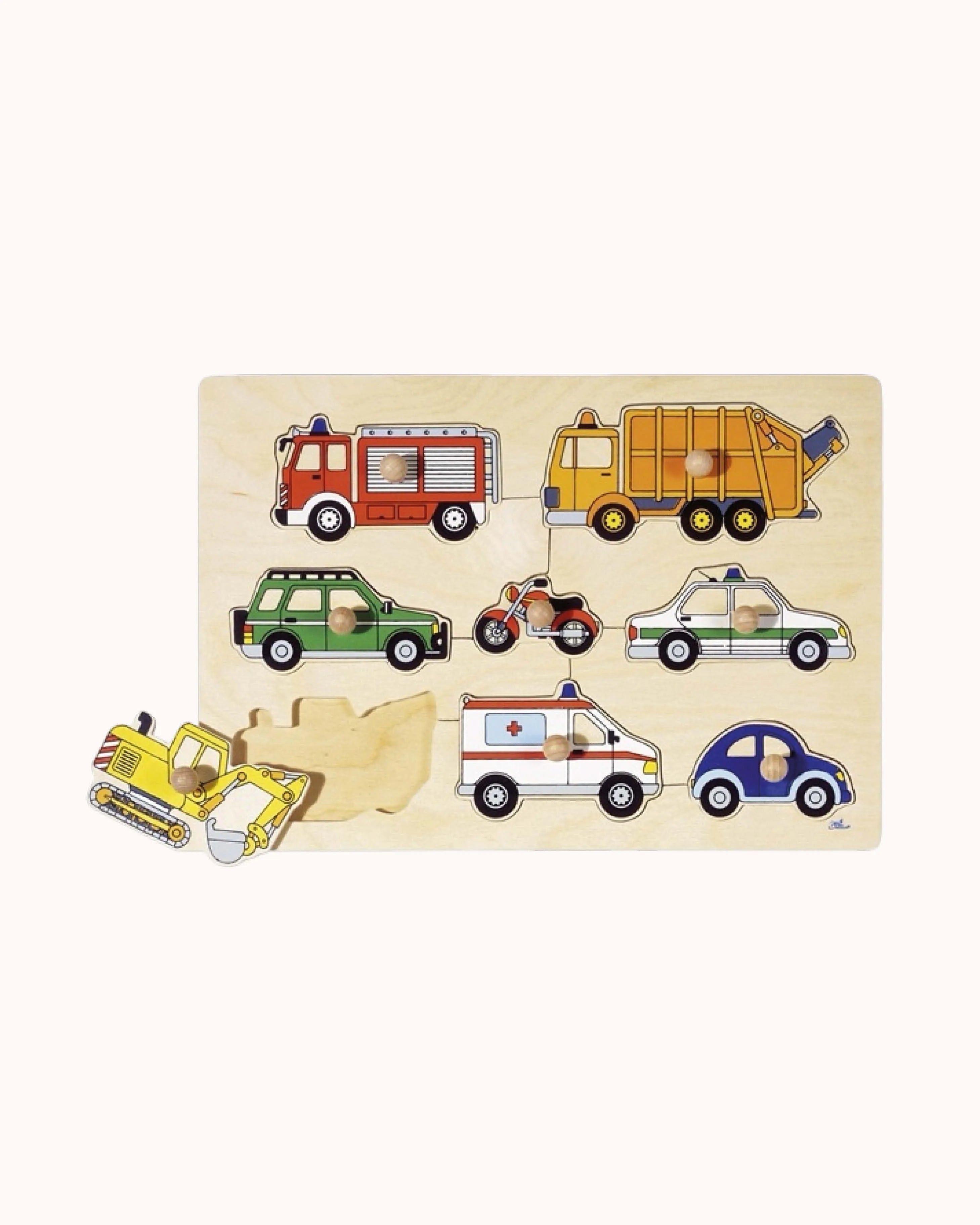 Steckpuzzle Verkehrsmittel