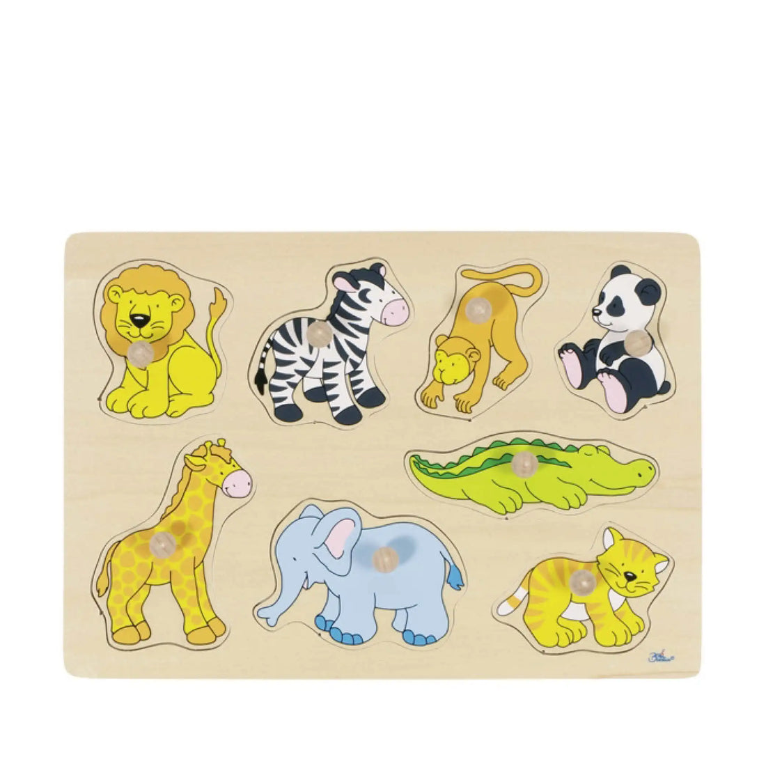 Steckpuzzle Zootiere