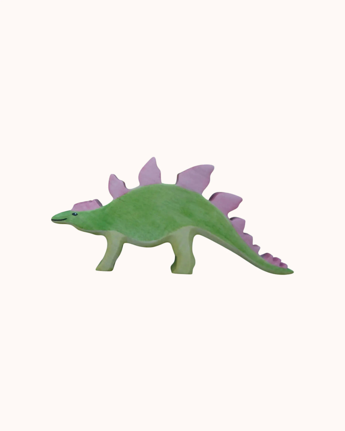 Holzfigur Stegosaurus