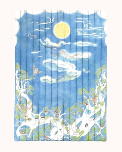 Reversible Quilted Blanket Space Above The Ground