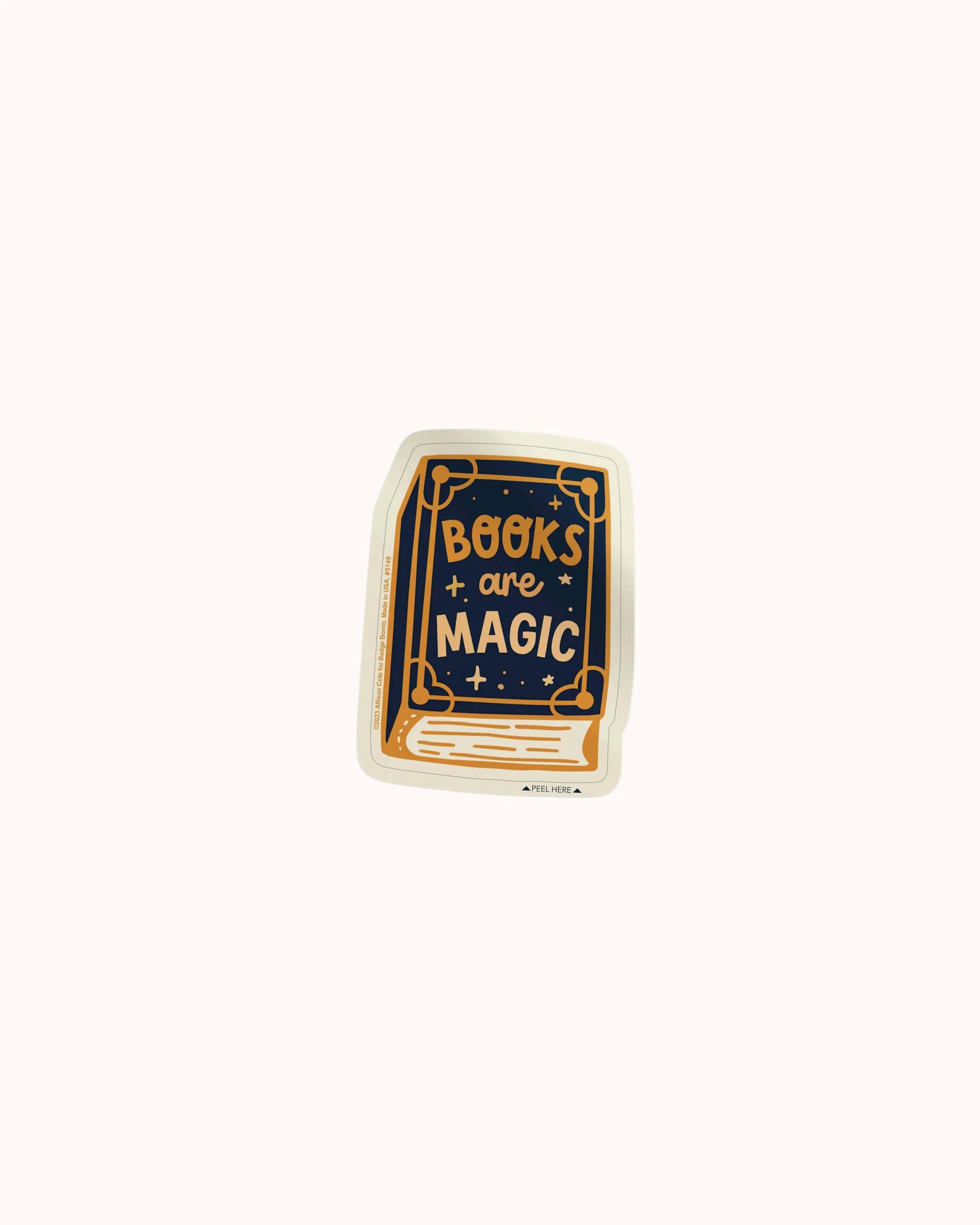 Books Are Magic Sticker
