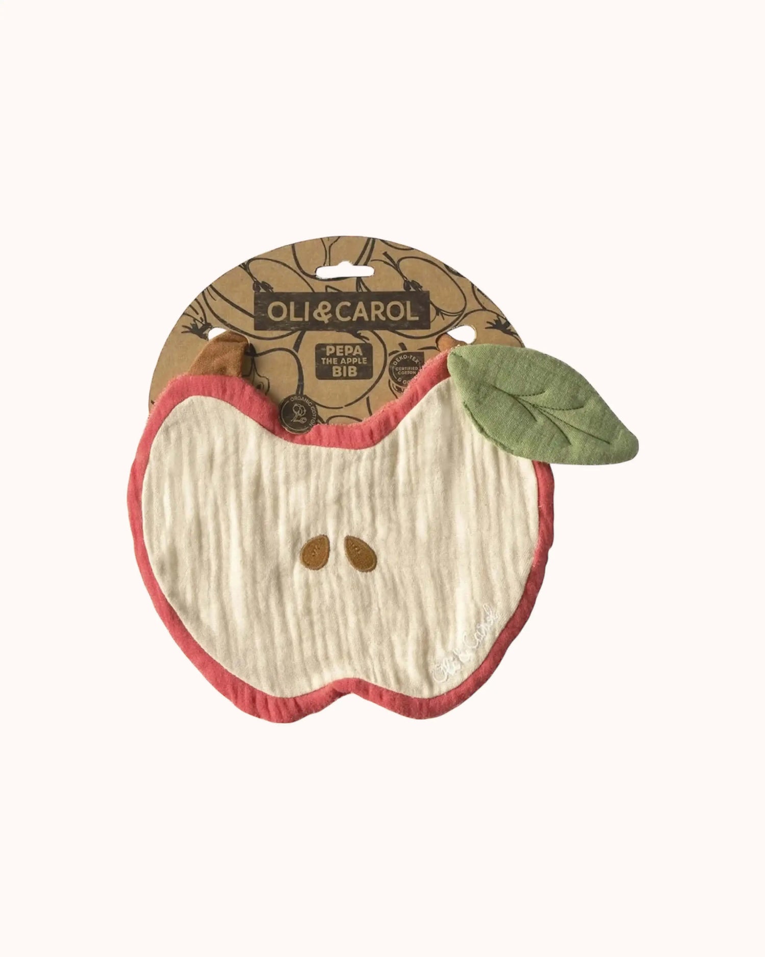 Stofflätzchen Pepa der Apfel