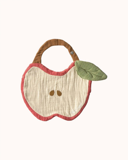 Stofflätzchen Pepa der Apfel