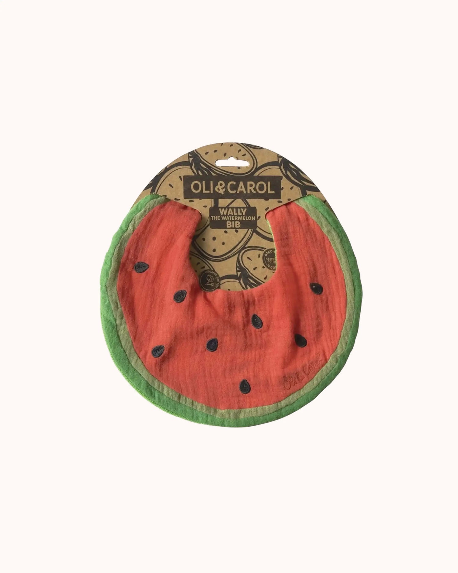 Wally The Watermelon Bib