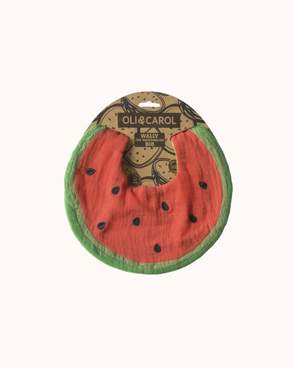 Wally The Watermelon Bib