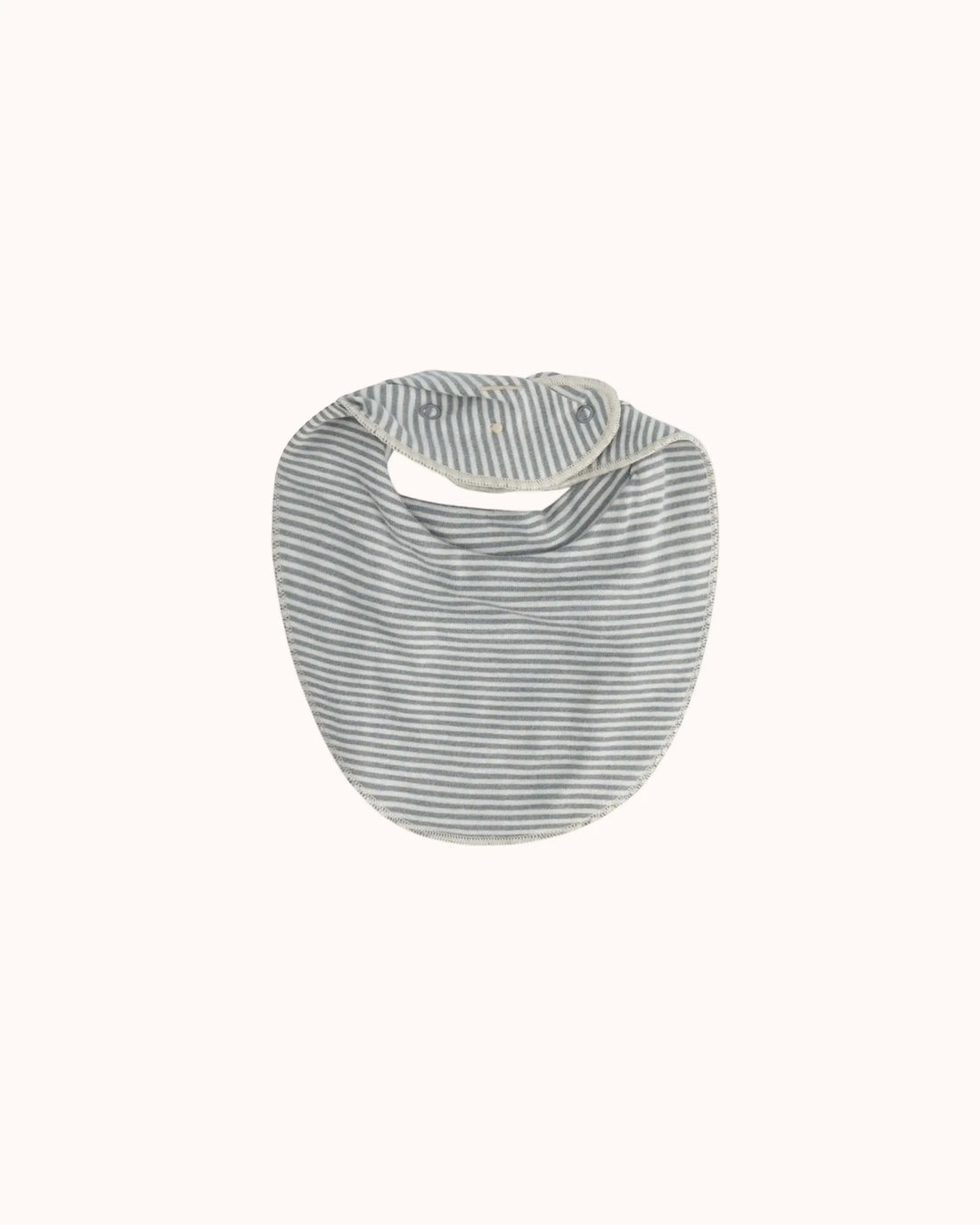 Baby Stofflätzchen in stone gray/cream