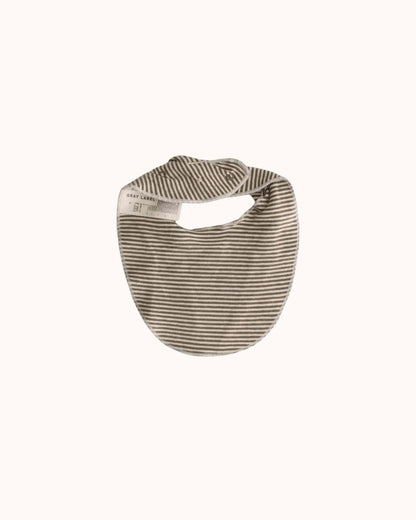 Baby Bib in woody/cream