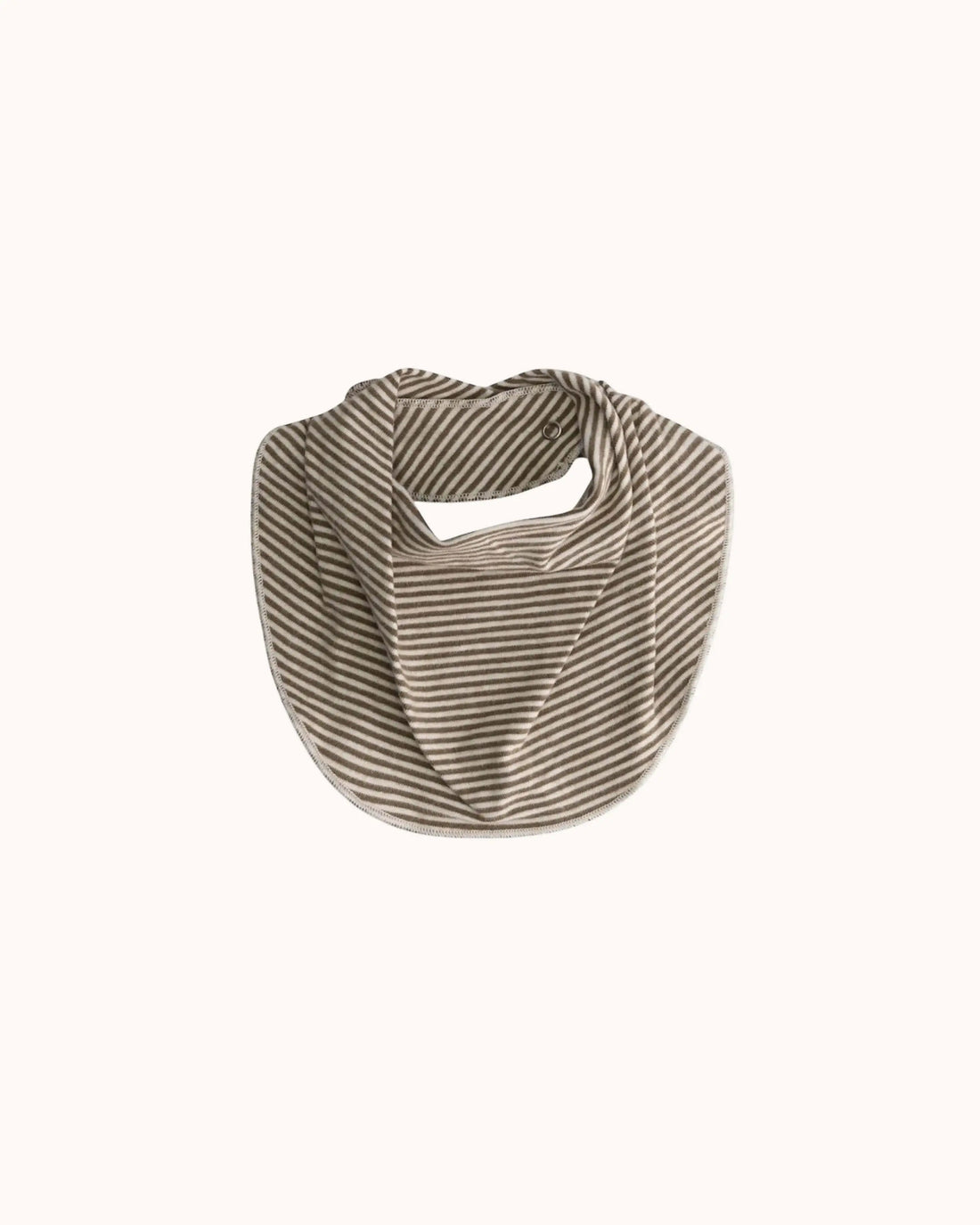 Baby Bib in woody/cream