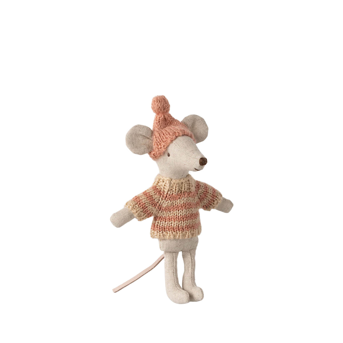 Knitted Sweater &amp; Beanie for big sister Mouse