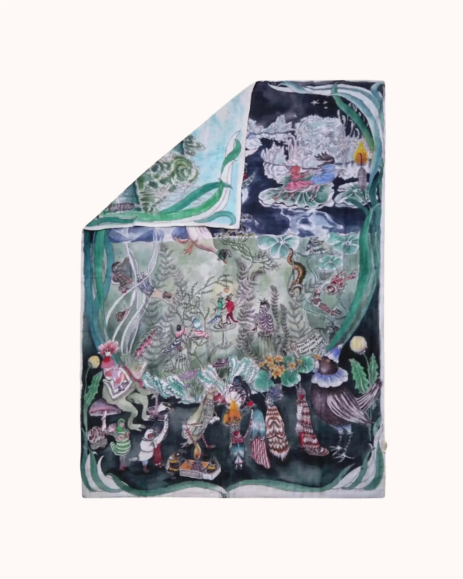 Reversible Baby Muslin The Pond Dance